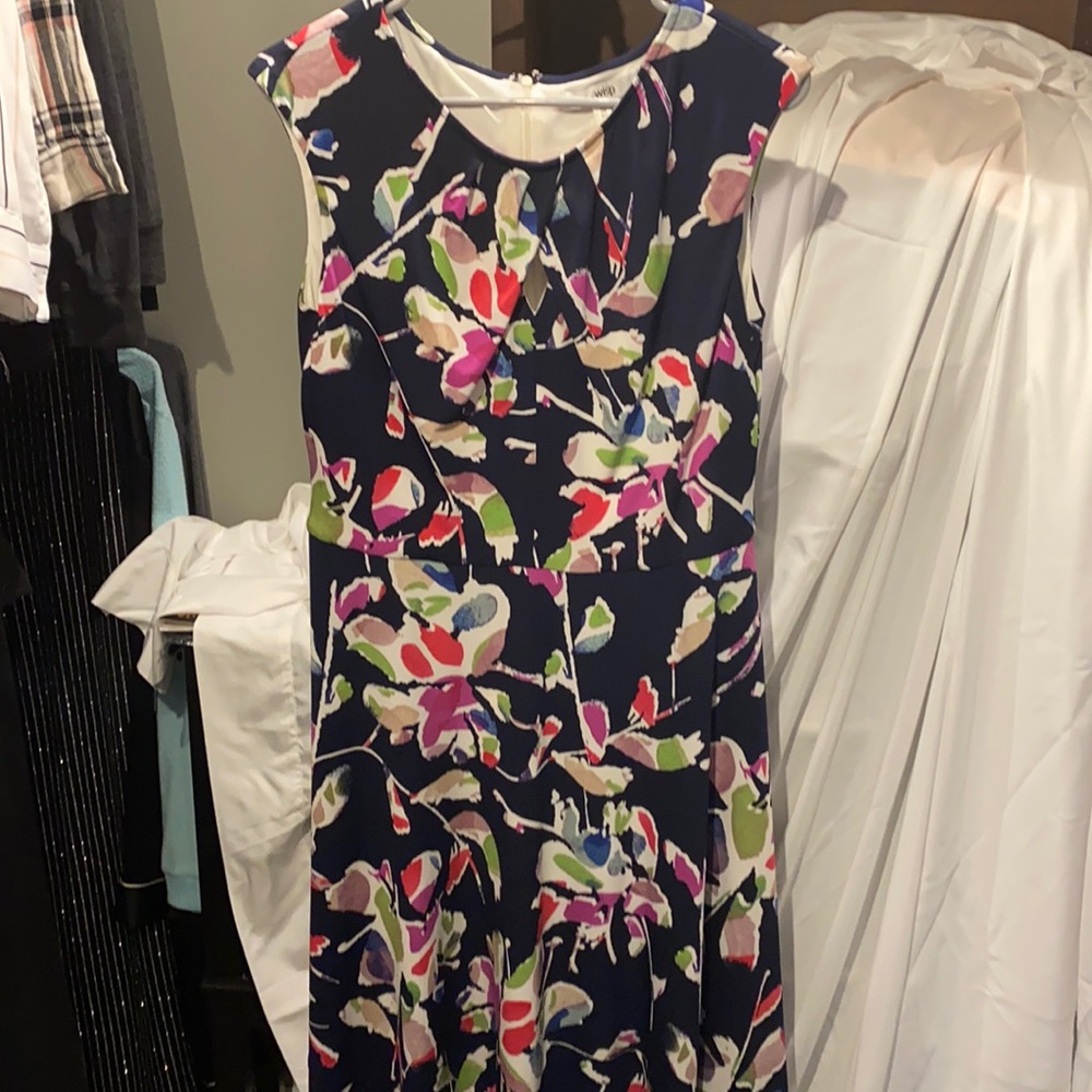 Floral, key hole, wisp by Stitch fix, dress.